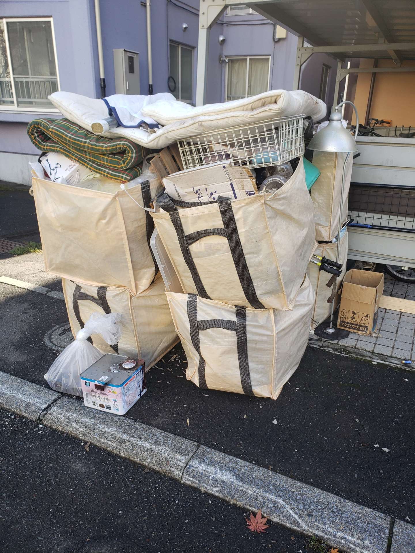 札幌市中央区でゴミ屋敷の清掃とお片付け（2）