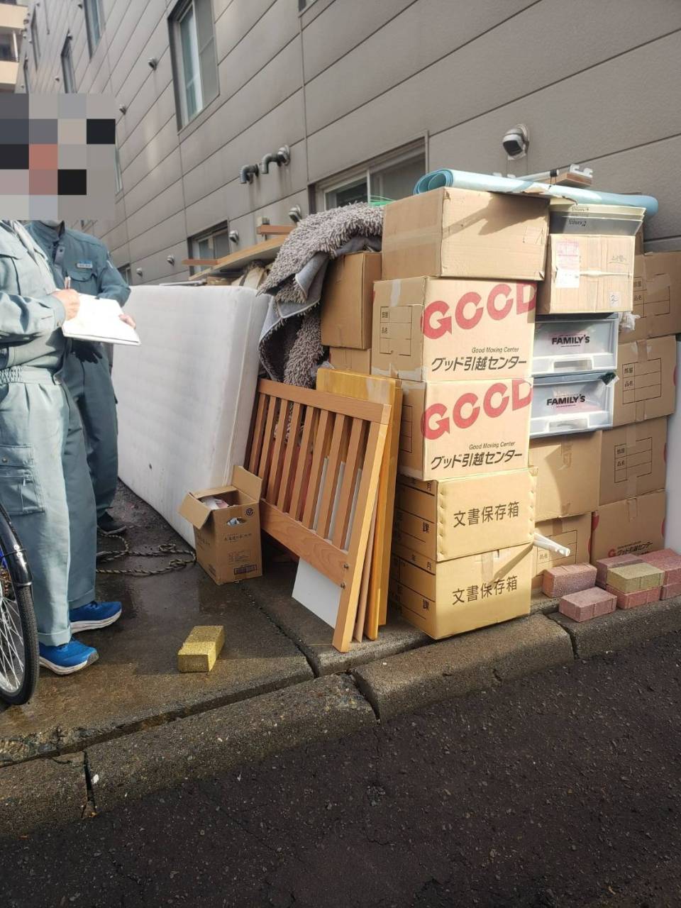 札幌市白石区でゴミ屋敷の片付けと引越し